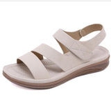 2020 summer shoes women retro women beach sandals round head slope comfortable light sandals women casual