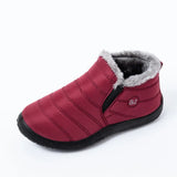 winter boots women waterproof snow women shoes flat Casual Winter Shoes Ankle Boots for Women plus Size Couple