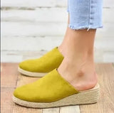 Summer Shoes Clogs Wedge Roman Sandals Suit Female Beige Women's Heels Muffins shoe Comfort Platform Gladiator Black