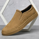 Leather men shoes Autumn Winter Men Shoes lace up Outdoor Casual Shoe Flat Shoe Breathable Non-slip Walking Shoes