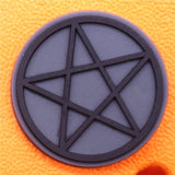 Crystal ball Shoe Charms Magic circle Wizard hat broom moon Shoes Accessories Decoration Fit Buckle Croc Jibz Kids