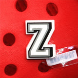 PVC Shoe Buckle Accessories DIY Combination English Alphabet Shoes Decoration Jibz for Croc Charms Bracelets Kids