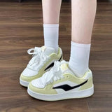 Breakj High Appearance Level Female Light Yellow China-Fashion Small Bread Shoes Female Ins Tide Summer New Versatile Student Board