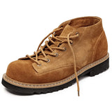 High Quality Genuine Leather Men Shoes Spring Winter Casual Ankle Boots Outdoor Work Snow Boots Lace-Up Classic