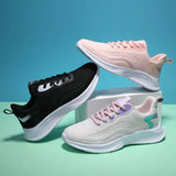 Women Casual Shoes Fashion Outdoor Sports Running Shoes Light Luxury Sneakers Breathable Walking Shoes Mesh Women Vulcanize
