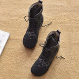 2020 Summer Boots Women Shoes Pink White Soft Ladies Ankle Boots Casual Female Summer High Top