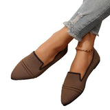Flat Shoes Women 2025 Spring And Summer Sharp Fashion Flying Shallow Foot Pedal Casual Set Foot Single
