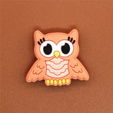 Sale 1pc Pets Series PVC Shoe Charms Cute Dog/Fish/Owl Shoe Accessories Shoe Buckle Decorations Fit Croc JIBZ Kid's