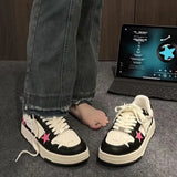 Breakj White Shoes Female Hot Style Board Shoes Comfortable And Light Breathable College Wind All Seasons Regular