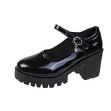 Quality Rubber Sole Japanese Style Platform Lolita Shoes Women Vintage Soft Sister Girls Shoes