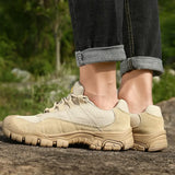 Men Hiking Shoes Waterproof Breathable Tactical Combat Army Boots Desert Training Sneakers Anti-Slip Trekking Shoes