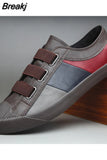 Mens Designer Trainers Low leather Men Casual Shoes Autumn Male Footwear Patchwork shoes 2023