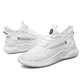 Breathable Women's Sneakers Hollow Mesh White Black Running Shoes Small Size 33 34 Casual Women's Shoes Tenis