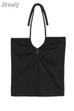Summer Korean Fashion Suit 2 Piece Set Casual Strap Black Camis + Long Sleeve Knitted Crop Tops Thin Pure Color Blouse