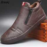 Men's Leather Shoes Korean Trend Comfortable Loafer Men Shoes British Fashion Men High Top Sneakers New Moccasins Men