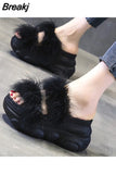 Sandals Comfort Shoes for Women Muffins shoe Clogs With Heel Suit Female Beige New Sports Flat Thick Girls Black Fashion