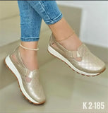 Breakj Large-Size Shoes Thick Sole Casual Fashion Women's Shoes Comfortable Flat Sole Round Head Pedal Single Shoes
