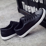 Spring Summer Little White Shoes Female Black Flat Leather Sneakers Loafers Women Casual Shoe Zapatillas Mujer