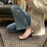 High-Heeled Slippers Women's Shoes Wear The 2023 New Summer Fairy