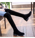 Boots Women's Boots 2025 Autumn/Winter New Over-Knee Net Red Skinny Stunnye Stunny Boots Fashion High-Heeling High Boots Women's