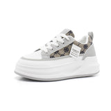 Breakj Korean Version Of The New Dad Shoes Female 2025 Spring Student Running Sports Platform Increased Casual Shoes Female XT