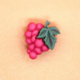 Single Sale Cute Mini Shoe Charms Accessories Simulation Fruits&Vegetables Shoe Decoration fit croc jibz Kid's X-mas