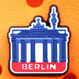 Berlin London PVC Shoe Charms Christmas Villa House Bird Shoe Accessories Decorations fit Croc Bracelet Kids