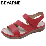 2020 summer shoes women retro women beach sandals round head slope comfortable light sandals women casual