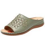 Women Sandals Shoes Soft Sandals Women Shoe Slip On Walking Shoes Slippers Hollow Out Female Zapatos De Mujer