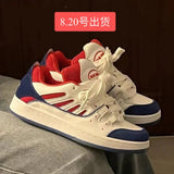 Breakj And Winter Fashion Small White Shoes Women's Board Shoes Cat Cute Trend Shoes Platform Lightweight Breathable Heighten Student