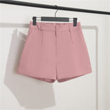 Breakj Spring And Summer Shorts Female Autumn Summer 2024 New High Waist Khaki Boot Pants Are Versatile With A Thin Korean Version Of Wide Leg