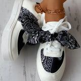 2021 New Casual Graffiti Ladies Lace Up Female Sneakers Casual Summer Spring for Men Women Shoes Brand Mixed