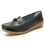 Women Flat Shoes Autumn Woman Loafers Female Slip On Women's Sneakers Shoes Luxury Brand Moccasins Leather Zapatos
