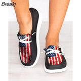 Summer Women Vulcanized Shoes Canvas Slip on Loafers Female Flat Shoes Fashion Ladies Walking Shoe Leopard Casual