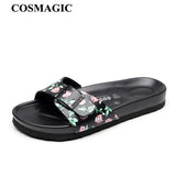 New Summer Women Beach Slipper Shoe Casual PU Leather Men Outdoor Fashion Clogs Slides