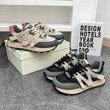 Breakj Korean Platform Dad Shoes Spring 2025 New Street Photo Student Running Shoes