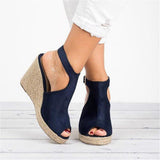 Size 35-43 Platform Sandals Wedges Shoes For Women Heels Sandalias Mujer Summer Clog Womens Zapatos De Hombre