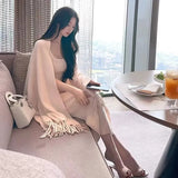 Breakj Pointy Banquet High Heels Women 2025 New Embroidery Fine Heel Single Shoes Champagne Embroidery High Heel Cold