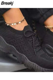 Womens Sneakers casual Mesh Breathable flats Shoes Comfortable Running Shoes for women's Walking Shoes Zapatos De