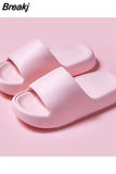 Cloud Soft EVA Slippers Couple Home Outdoor Slipper Summer Beach Unisex Bedroom Shoes Ladies Flip Flops Thick Bottom