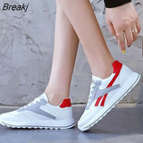 for Women Sneakers Spring/Autumn Lace-up Flat with Zapatillas Mujer Tenis Feminino Baskets Femme Casual Chaussures