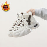 Breakj New Velvet Thickening And Warm Winter Cold Snow Boots Anti-Skid Students Platform Cotton Shoes Female