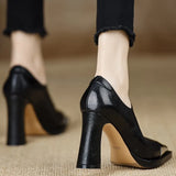 Women High Heel Loafers Pointed Toe Sexy Shoes Retro Fad Designer 2024 New Brand Luxury Sandals Hot Sale Zapatillas De