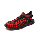 Men Shoes Designer Hand-woven Men Sandals Summer 2023 Breathable Loafer Men Casual Shoes Comfortable Fashion Beach Sandals