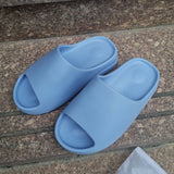 Sale New Color Unisex Thick Bottom Slides Women Men Outdoor Beach Slippers Sandals Blue Brown Slides Flip Flops Women's