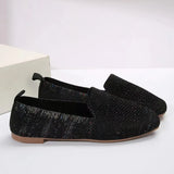 Breakj 2023 Summer New Large Size Round Head Flat Single Shoes Women's Shallow Mouth Sports Wind Casual