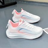 Breakj 2023 Summer New Korean Version Breathable Flying Weaver Female Shoes Ins Tide Students Running Sports Shoes Women's Casual Shoes BK