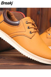 Shoes Men Leather Men 2023 Summer Brand Comfortable Flat Shoes for Men Trendy Sneaker Men Lace Up Oxfords