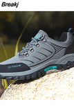 Men Winter Snow Boots Waterproof Casual Sports Shoes Warm Men's Boots Large Size Outdoor Low Top Hiking Boots Work