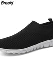 Sale New Ultralight Comfortable Casual Shoes Couple Unisex Men Women Sock Mouth Walking Sneakers Soft Summer Big Size